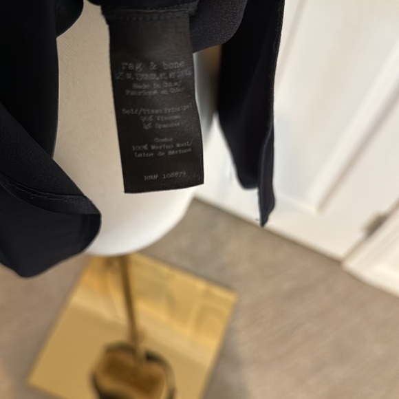 Rag & bone NEW YORK Navy tank NWOT S - Picture 5 of 11